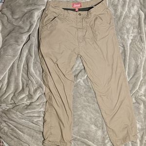 Fleece Lined Coleman Cargo / Hiking Pants